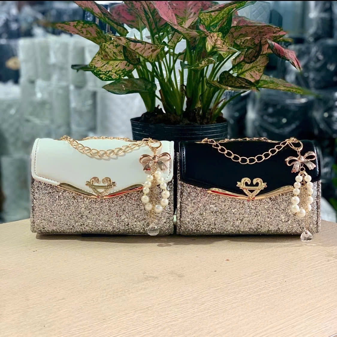 Glitter women's handbag THNT002