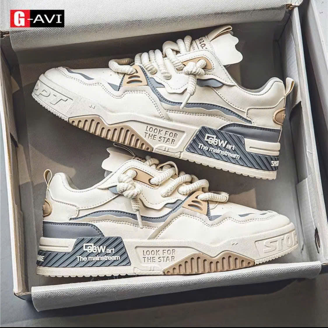 Premium Men's Sneakers, Avi THNT036