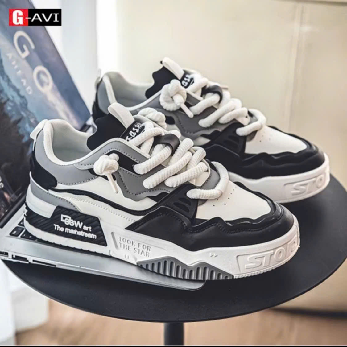 Premium Men's Sneakers, Avi THNT036
