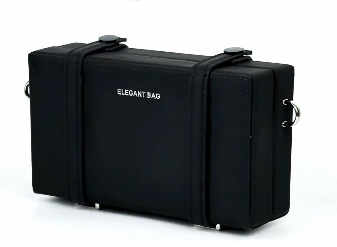 Special edition crossbody box bag, model THNT050