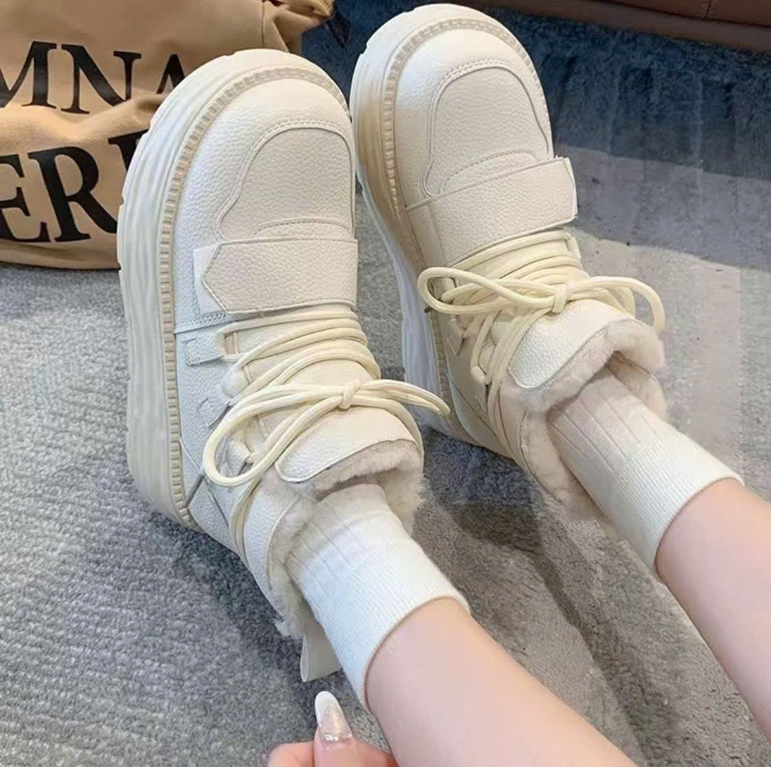 Women's Martin Boots, Model THNT029