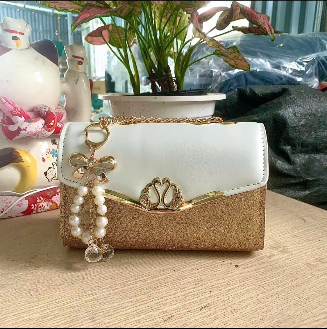 Glitter women's handbag THNT002