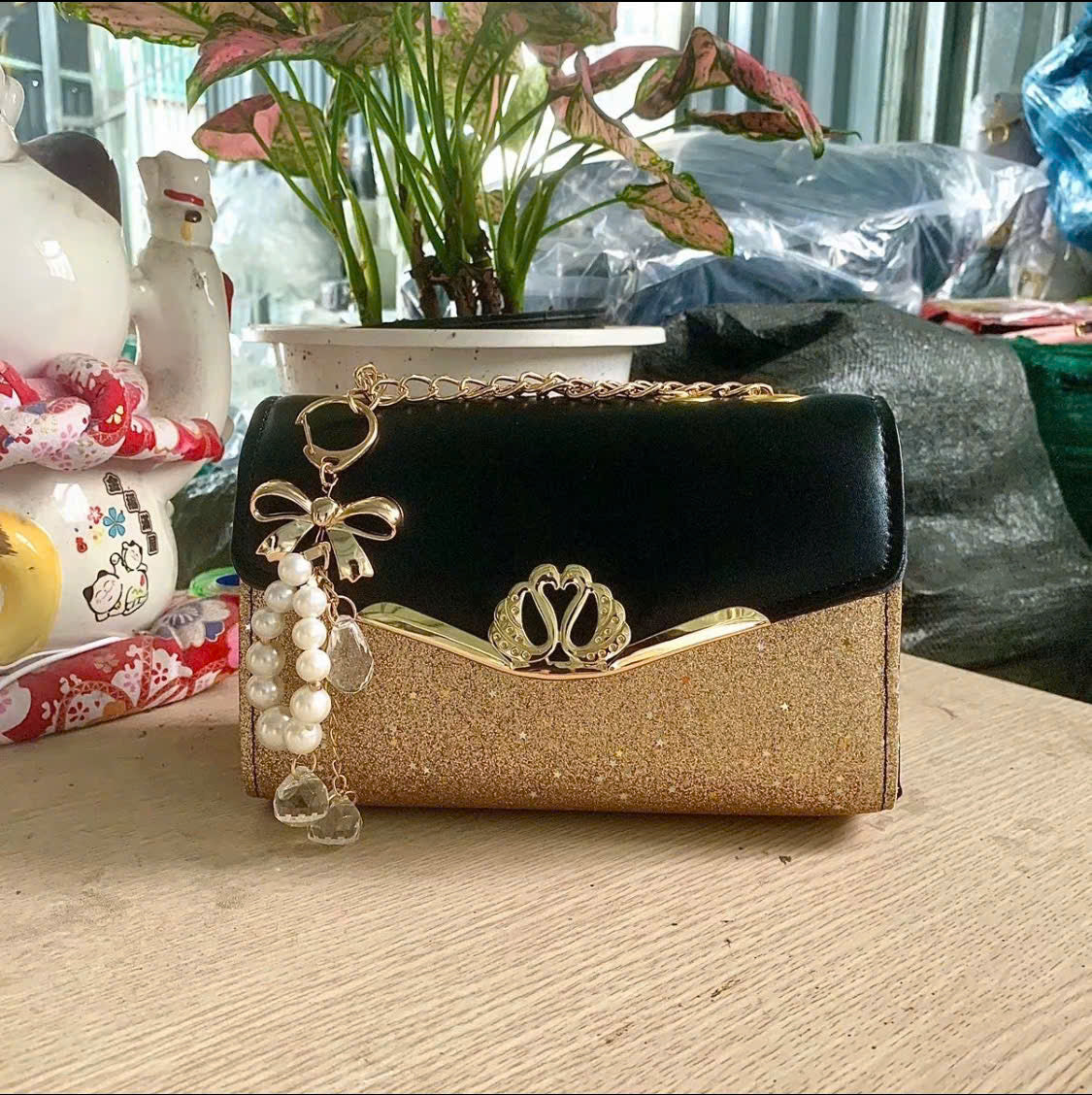 Glitter women's handbag THNT002