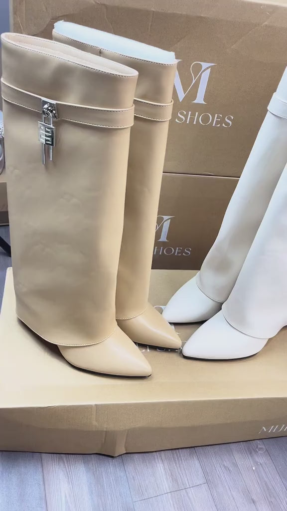 High-end women's thigh-high boots, model THNT027